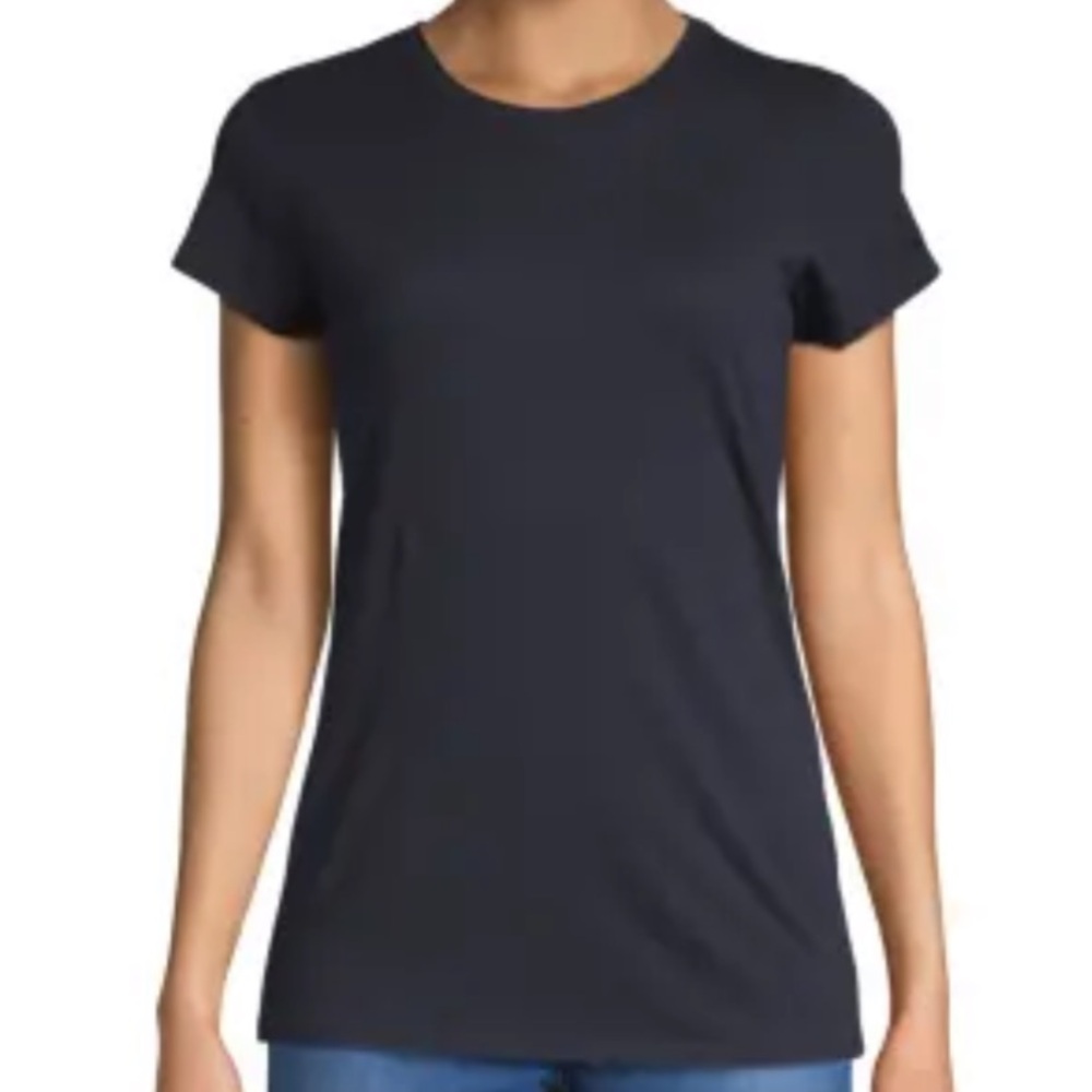 NEW! Vince Women’s Deep Navy Short-Sleeve Crewneck Tee | Size XS | NWT